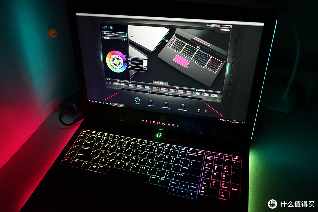 买灯送电脑——ALIENWARE 外星人 ALW17C-R1748  游戏笔记本电脑 开箱