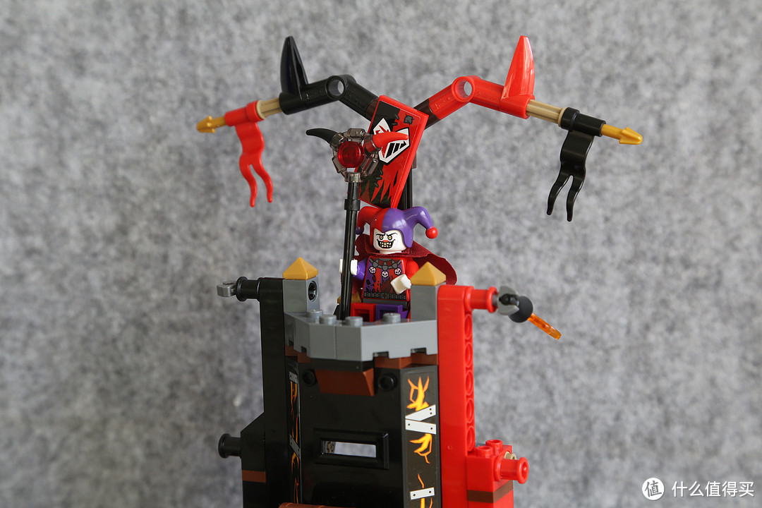 LEGO 乐高 Nexo骑士系列 70316小丑的巨轮炎魔碉堡（附乐拼积木对比）