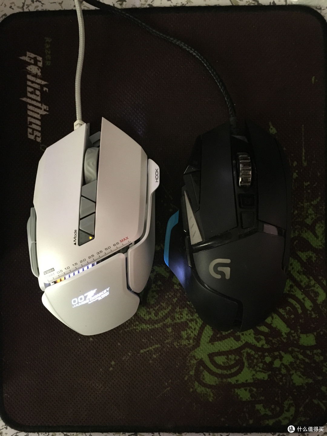 G502 左键双击，更换微动失败！最终入了 贱驴 007 珍珠白有线鼠标 ​