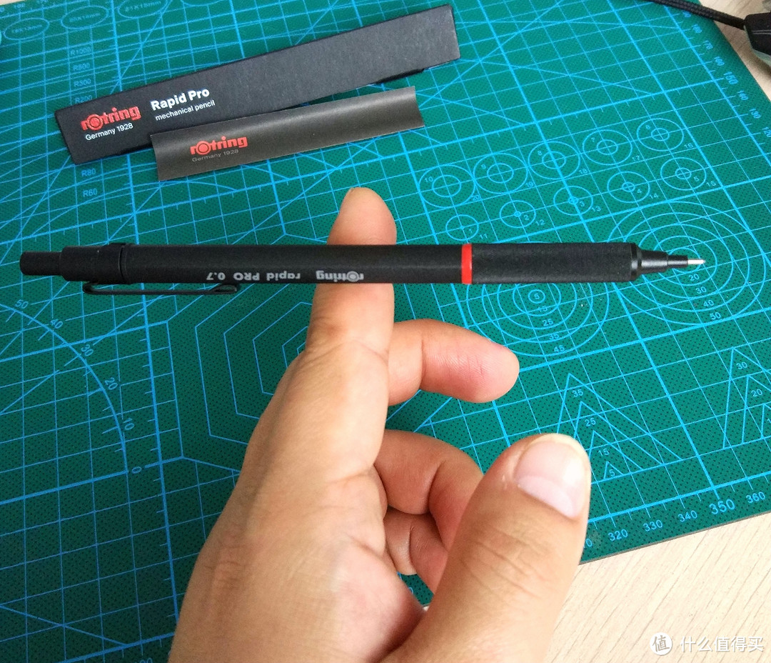 你的名字 rOtring 红环Rapid Pro 0.7 开箱测评