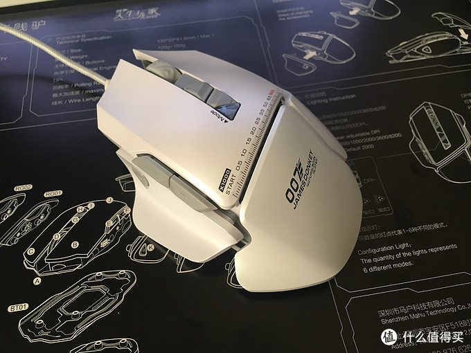 G502 左键双击，更换微动失败！最终入了 贱驴 007 珍珠白有线鼠标 ​