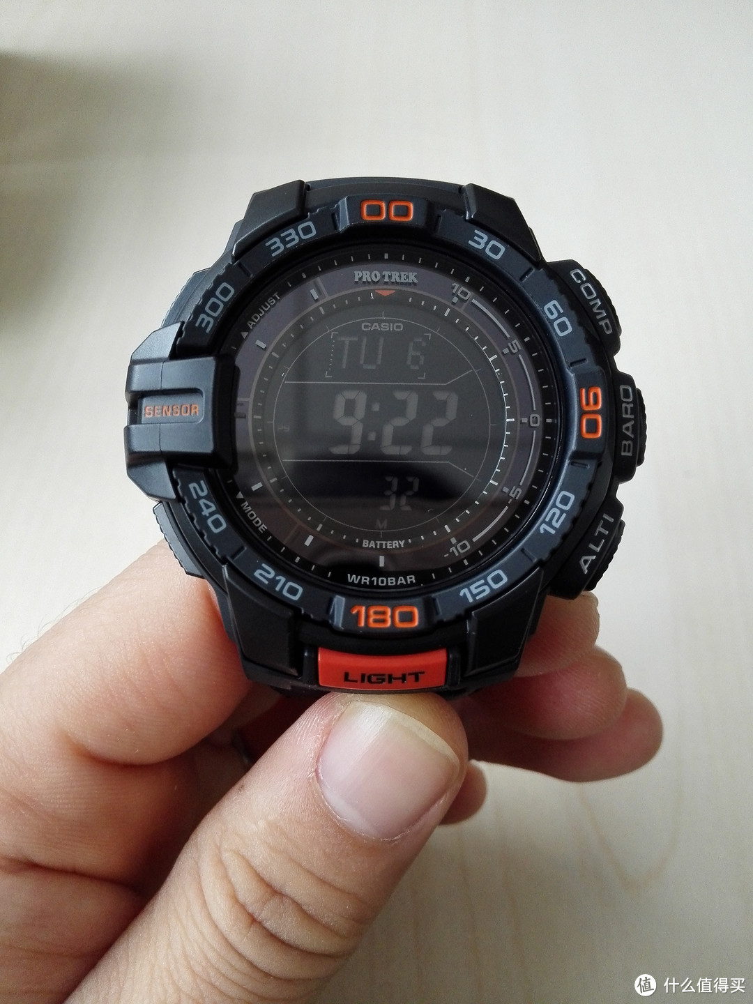 #原创新人#Casio 卡西欧 PRG-270B-1CR 手表 中亚海外购开箱