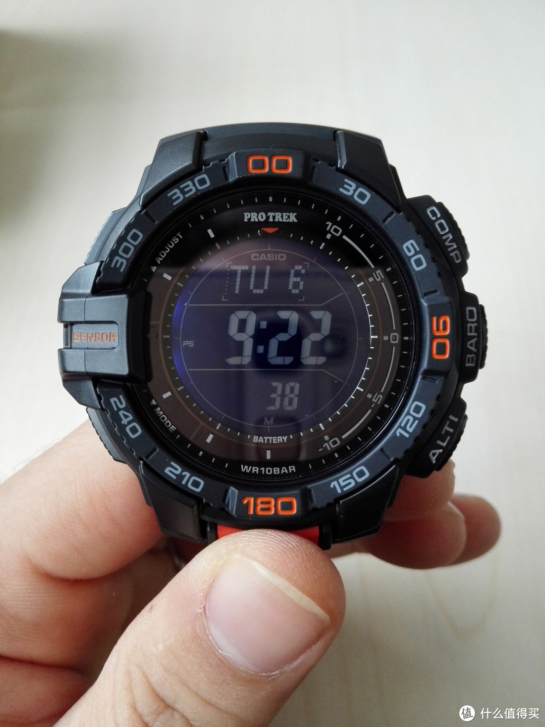 #原创新人#Casio 卡西欧 PRG-270B-1CR 手表 中亚海外购开箱