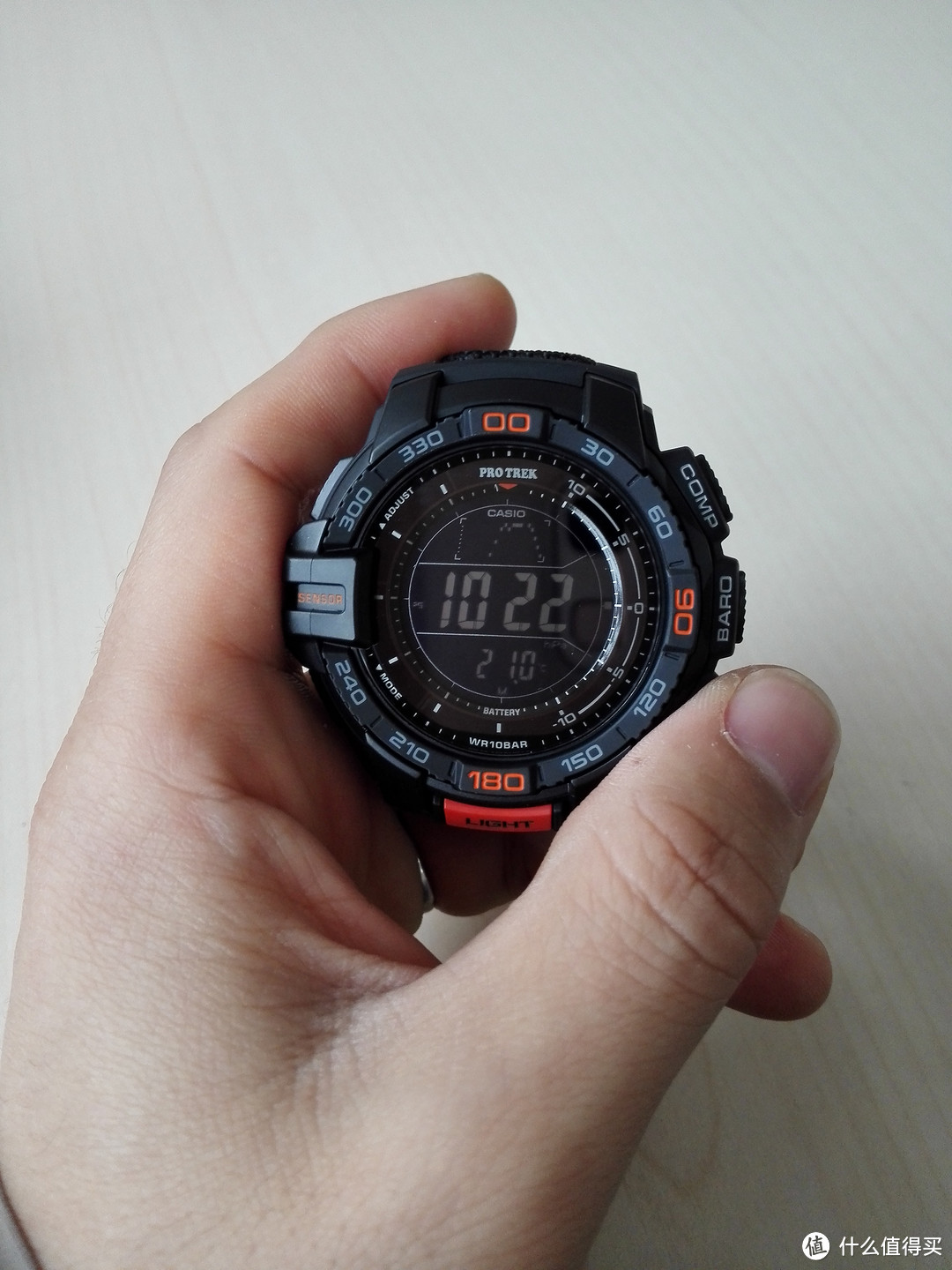 #原创新人#Casio 卡西欧 PRG-270B-1CR 手表 中亚海外购开箱