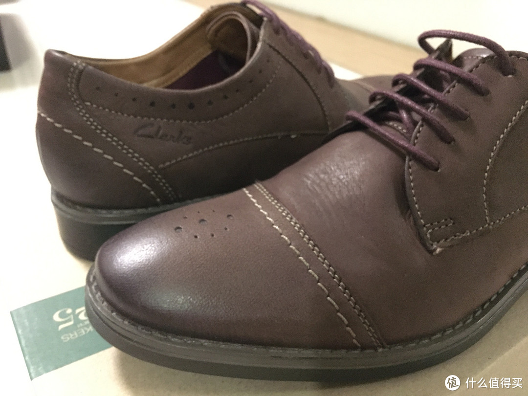 大妈推荐：Shoebuy 不到320元购入 Clarks Garren Cap 男士商务休闲鞋