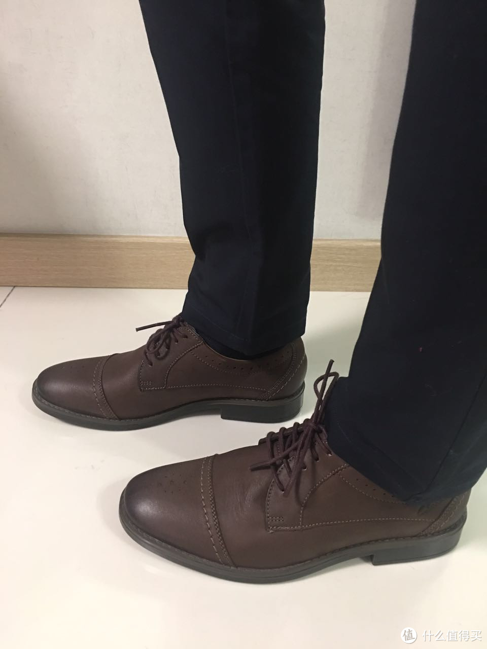 大妈推荐：Shoebuy 不到320元购入 Clarks Garren Cap 男士商务休闲鞋