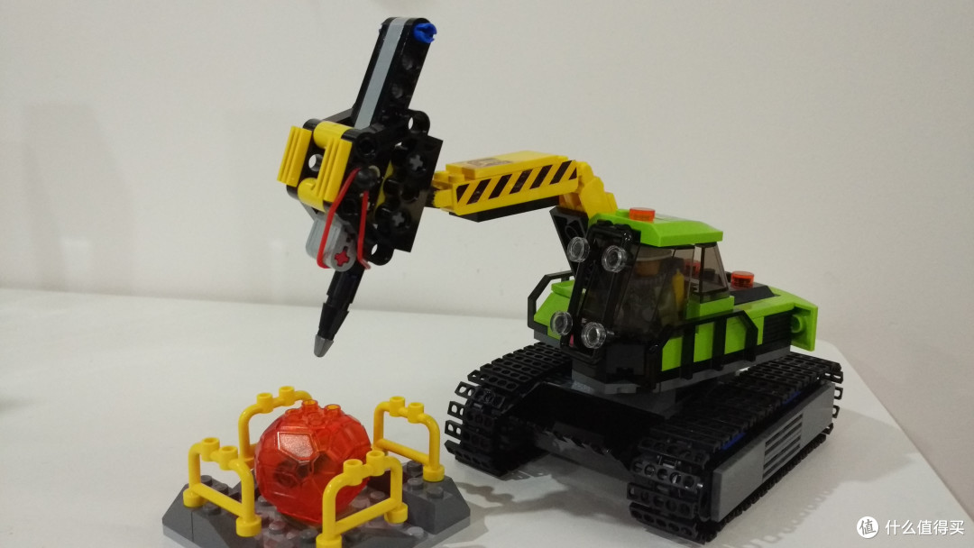 本站首晒lego乐高city城市系列60124火山探险基地