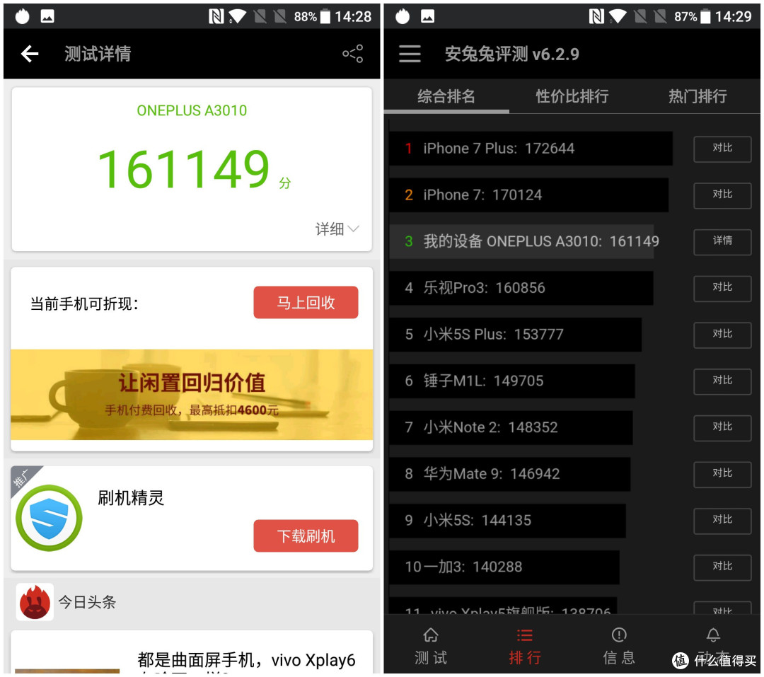 OnePlus 一加 3T 手机 简评