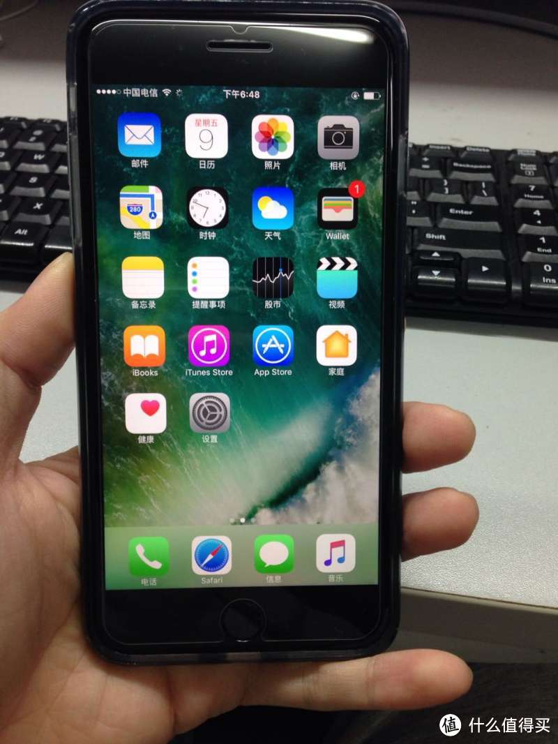 分享一个普通的Apple 苹果 iPhone7 Plus黑128G 手机 开箱