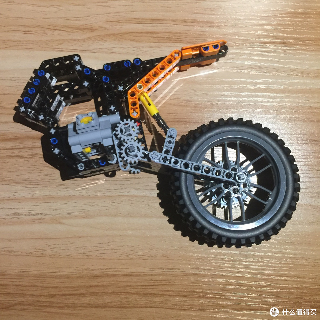 LEGO 乐高 42007 科技摩托 开箱