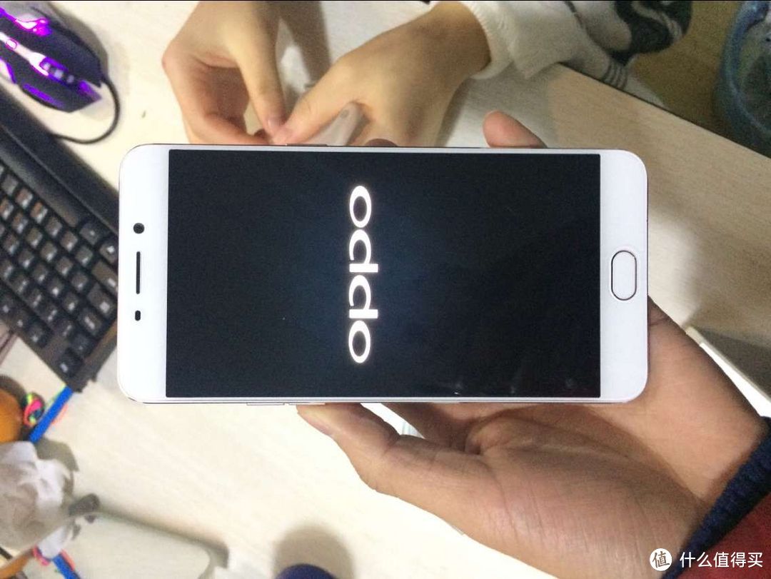 张大妈福利，突然的惊喜：值友幸运屋中奖 OPPO R9 玫瑰金 手机