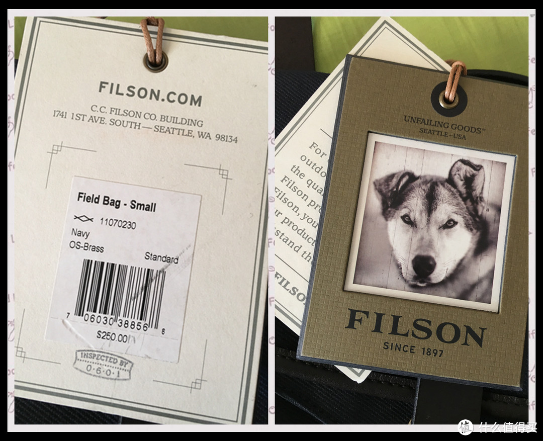 将阿美咔叽进行到底，Filson 230 Navy 帆布单肩包 开箱（蓝色230站内首晒）