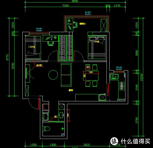 150天20万改造75㎡：面北日式＆北欧 混搭 陪读房（完结版）