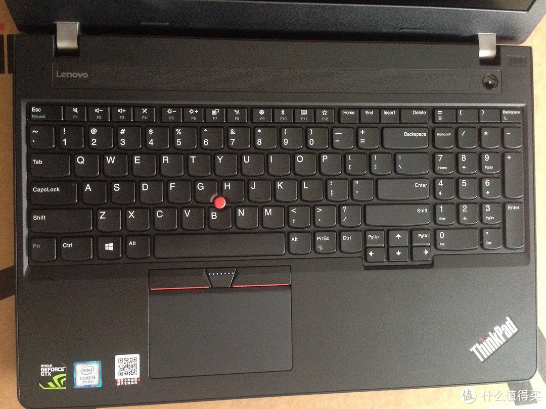 联想新锐小黑Thinkpad E570 GTX 笔记本电脑 开箱