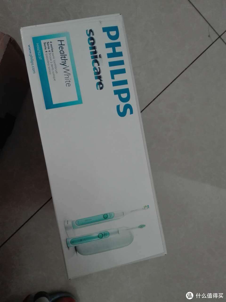 意大利亚马逊购入philips HX6732/37 电动牙刷