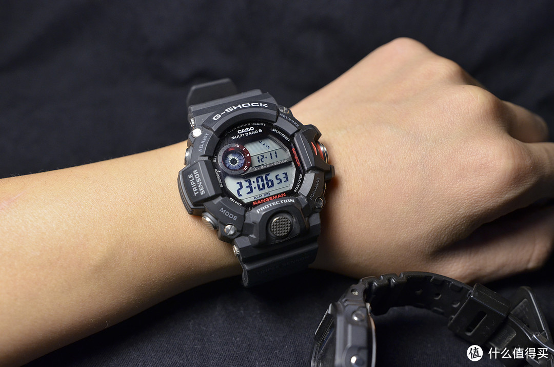 CASIO 卡西欧 GW-9400-1 男款电波表：猫人？山人？游骑兵？