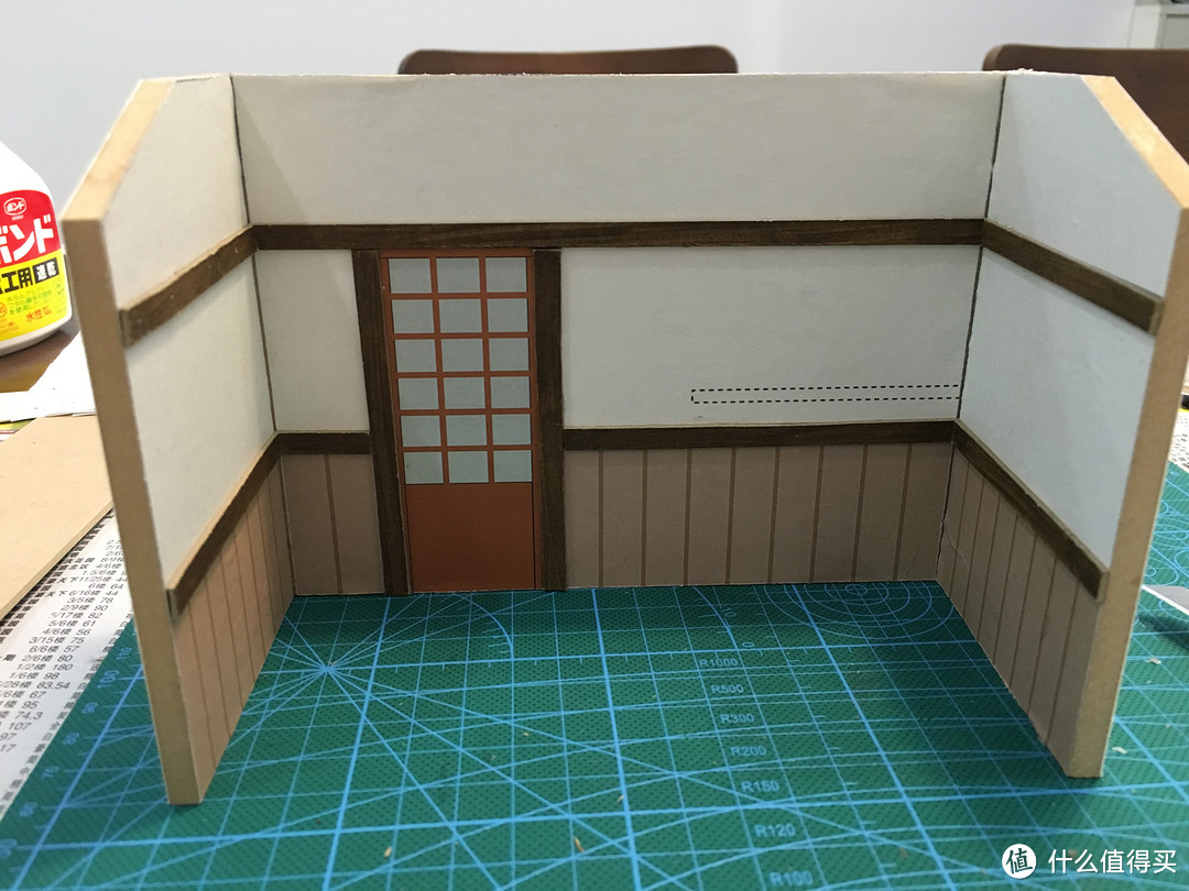 比利 日本古建筑手工模型 煎饼果子店 DIY