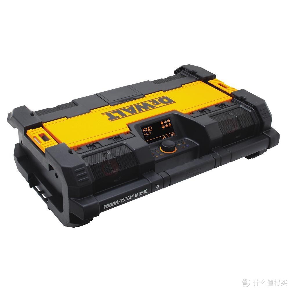 DEWALT 得伟 DWST08810 ToughSystem Music Player with Charger 音乐+充电器 开箱评测