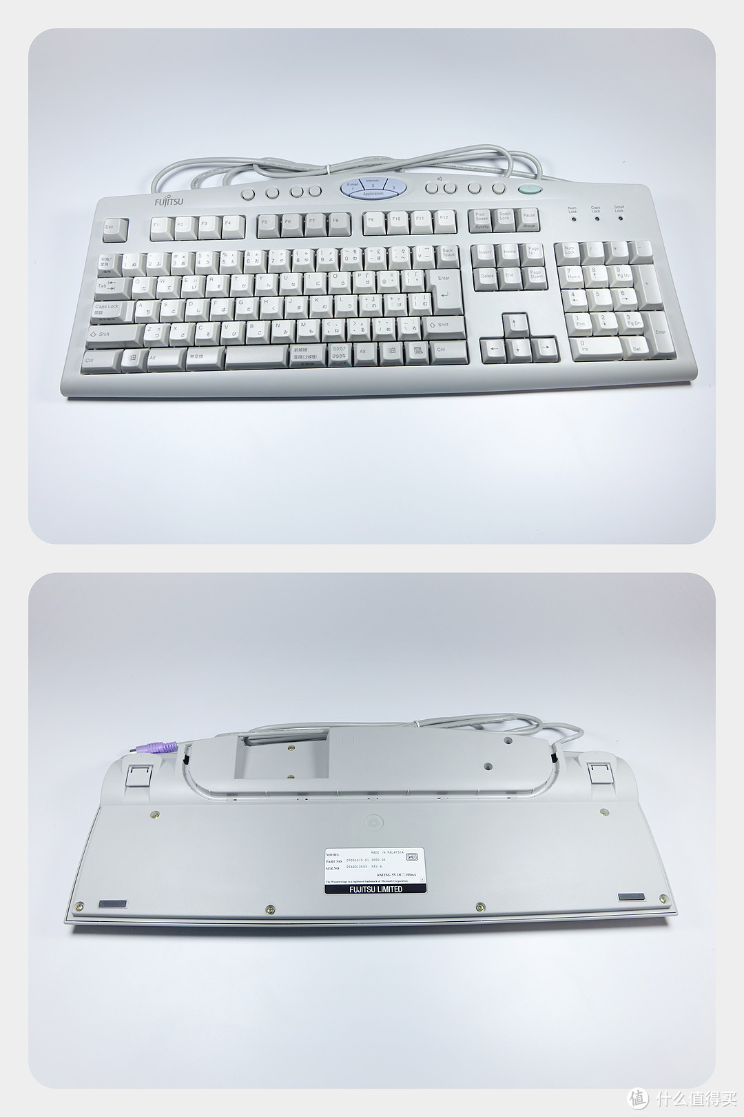 Fujitsu 富士通 CP056615-01 薄膜键盘