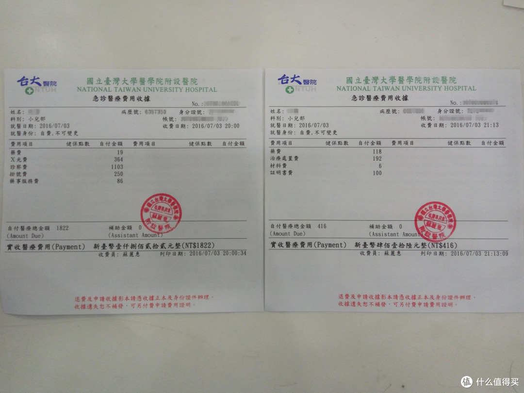 旅游保险少不得:在台旅游就医经历及理赔过程