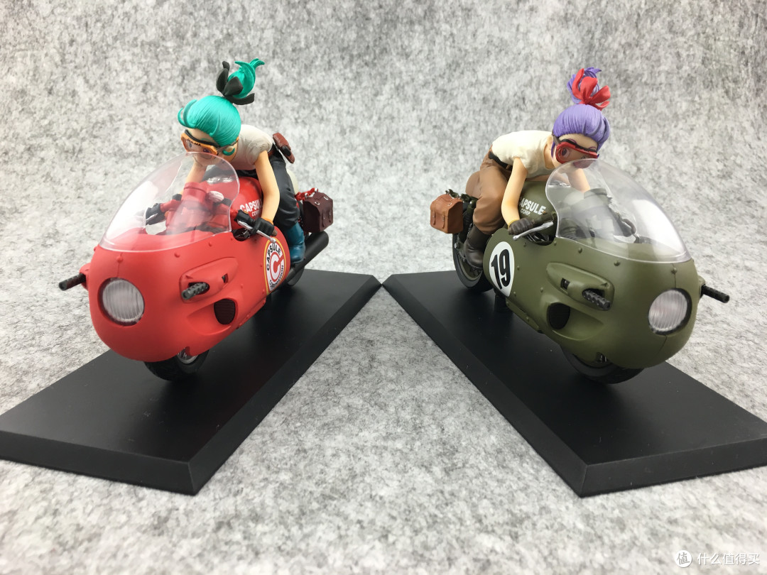 #本站首晒# MH龙珠桌面系列 摩托布尔玛&异色布尔玛 开盒简评