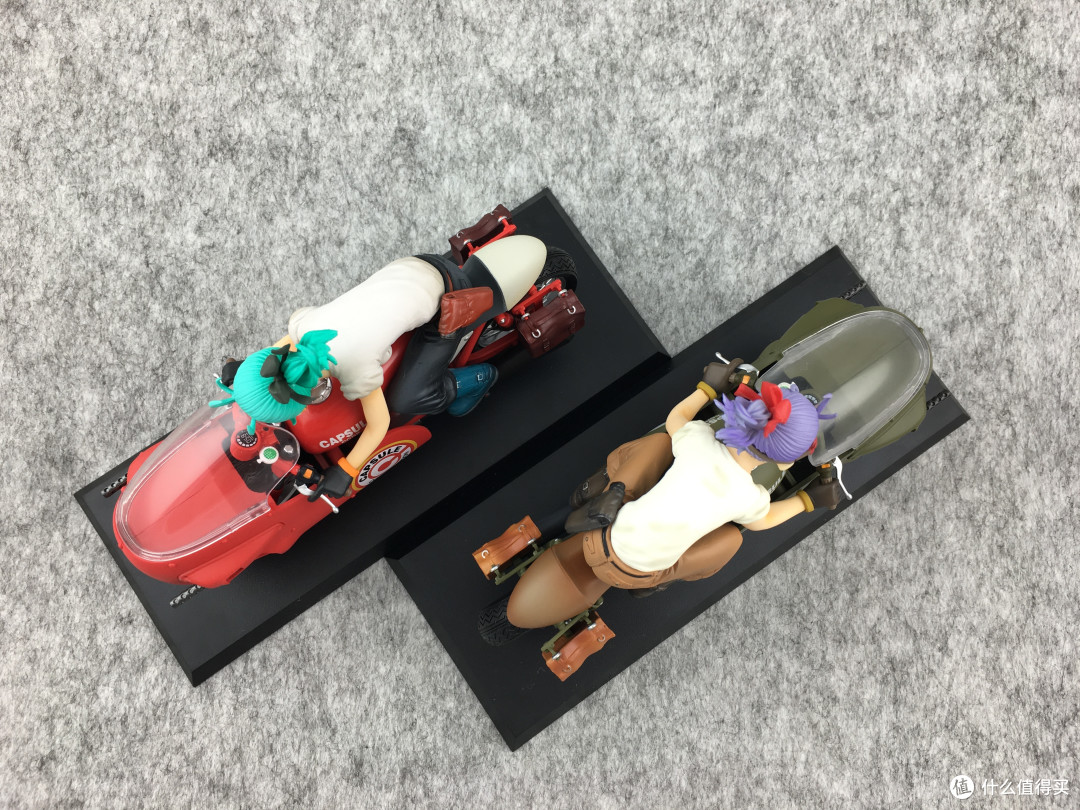 #本站首晒# MH龙珠桌面系列 摩托布尔玛&异色布尔玛 开盒简评
