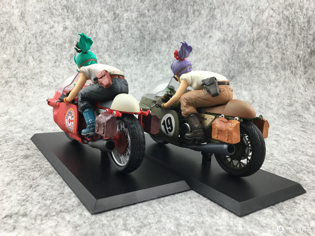 #本站首晒# MH龙珠桌面系列 摩托布尔玛&异色布尔玛 开盒简评