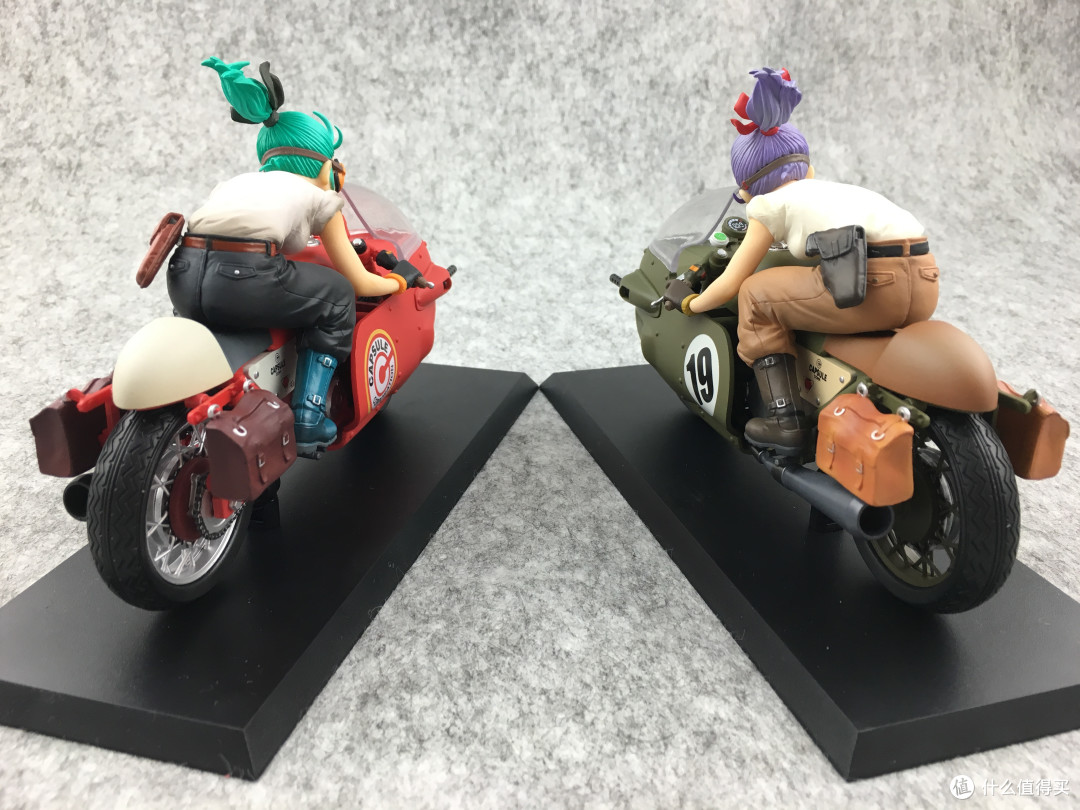 #本站首晒# MH龙珠桌面系列 摩托布尔玛&异色布尔玛 开盒简评