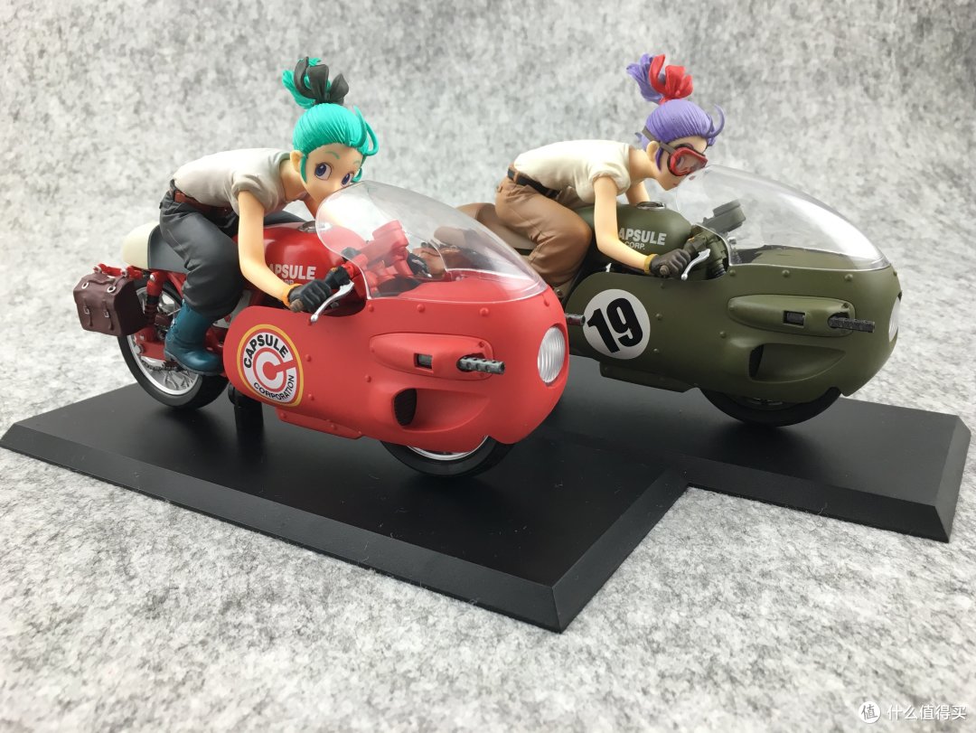 #本站首晒# MH龙珠桌面系列 摩托布尔玛&异色布尔玛 开盒简评