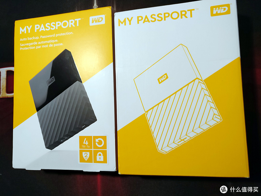 #原创新人# WD 西部数据 NEW MY PASSPORT 4TB移动硬盘 开箱晒物