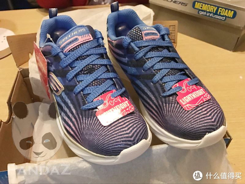 竞猜男/女款，我的一次海淘“小失蹄”：SKECHERS 斯凯奇 Pepster-Rally Up Lace Up Sneaker 童鞋 开箱