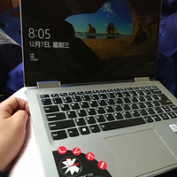 联想 YOGA710 触控笔记本外观展示(转轴|屏幕|风扇|内存条)
