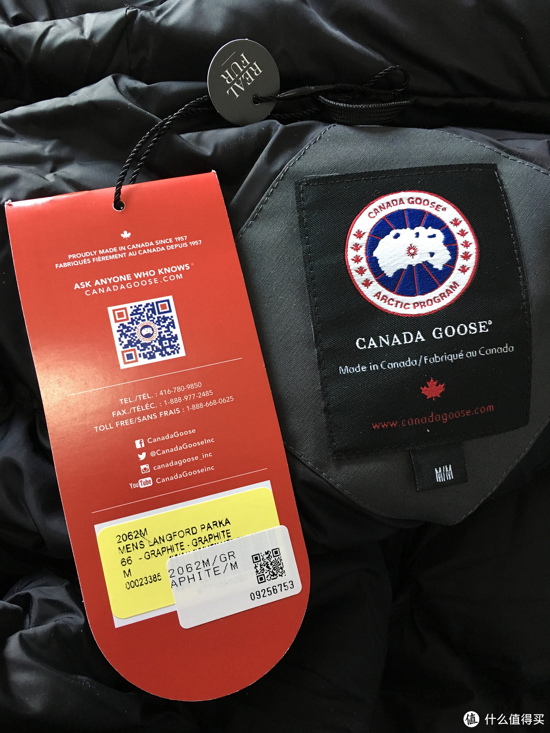 日亚入加拿大鹅 Canada Goose  Langford Parka 羽绒服