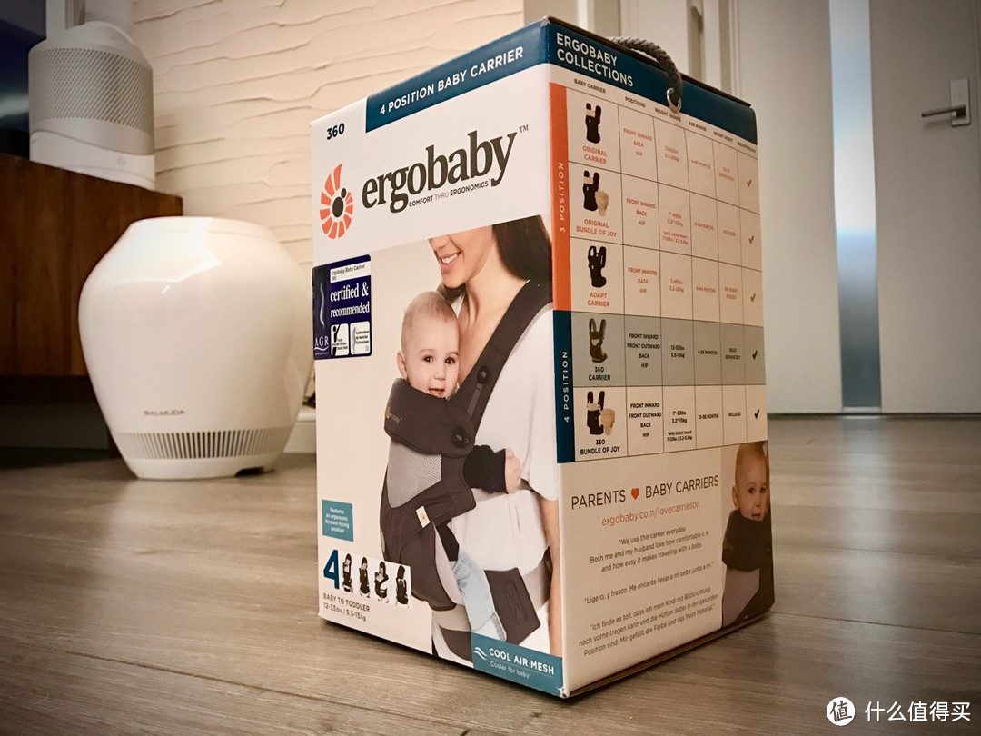准奶爸囤货，出行套装1/3：Ergobaby Babytrage 360° Carrier 婴儿背带开箱试背