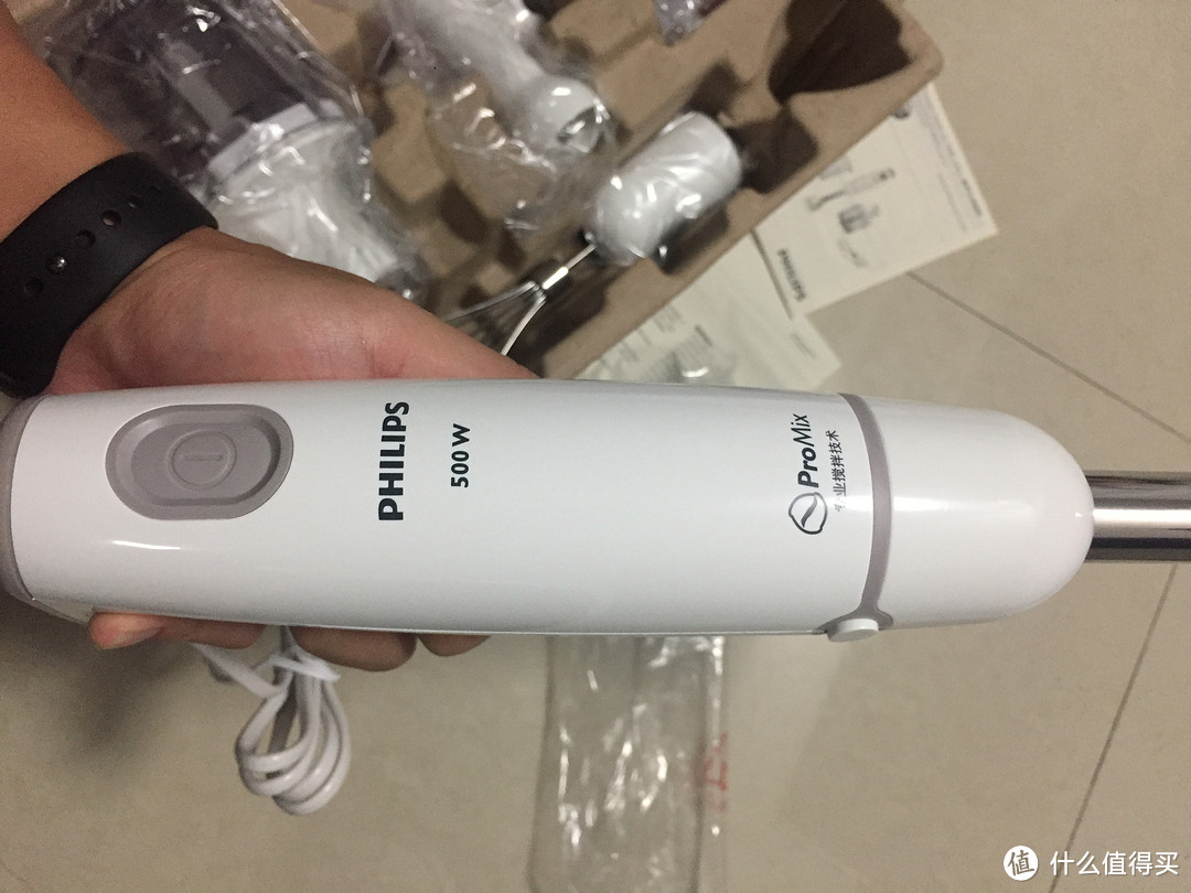 PHILIPS 飞利浦 HR1608/03 手持式搅拌机 开箱简评