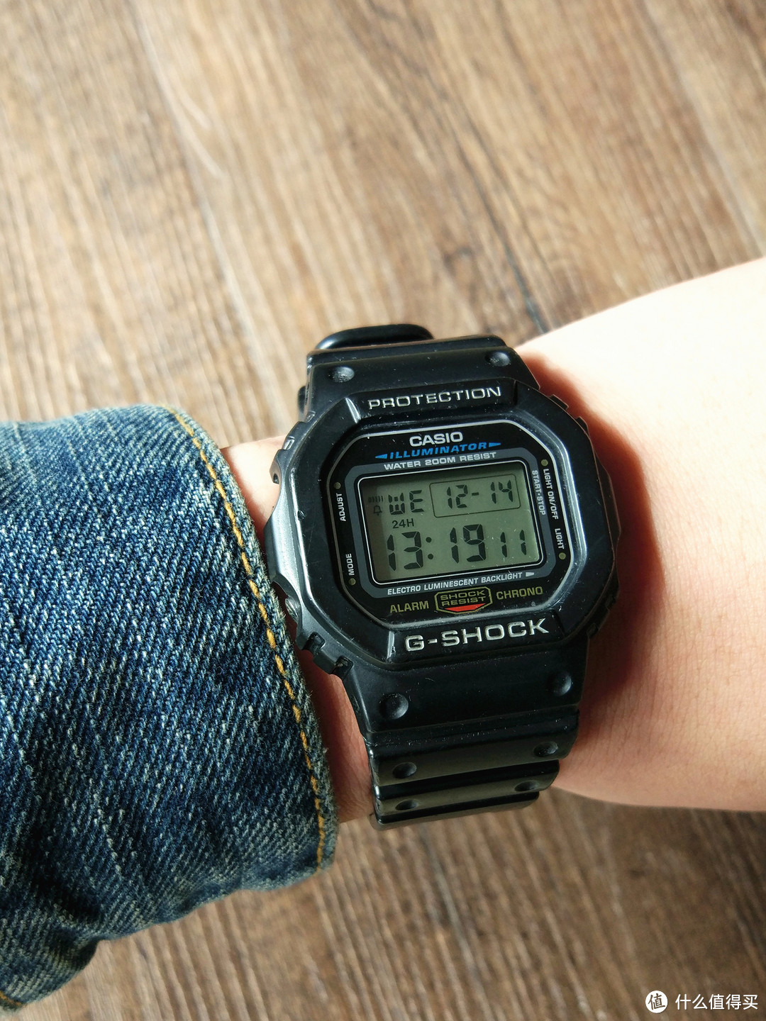 casio 卡西欧 g-shock dw5600e-1v换表带重焕新生