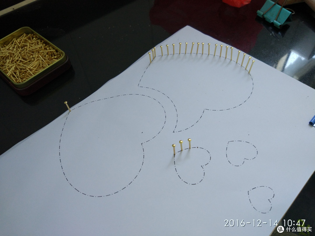 还有几天到圣诞,穷碧孩子手工做心给女神