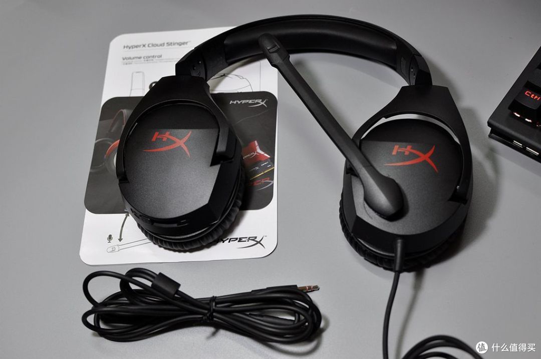 身轻体健,骨骼清奇:Kingston 金士顿 HyperX Cloud Stinger 毒刺 电竞耳机