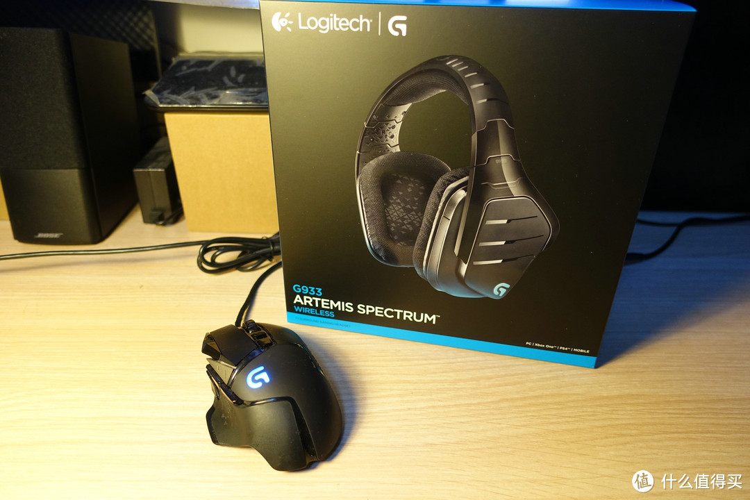 #本站首晒# Logitech 罗技 G933 旗舰级电竞游戏耳机 开箱简测