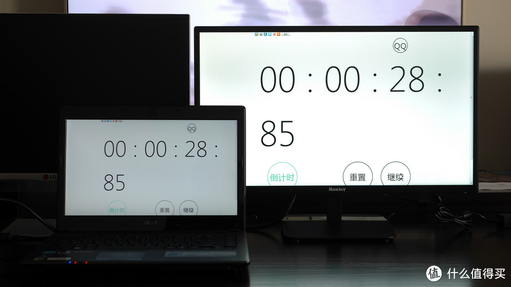 轻薄不闪能充电，对比家中LG显示器——Huntkey 航嘉 U越显示器众测报告