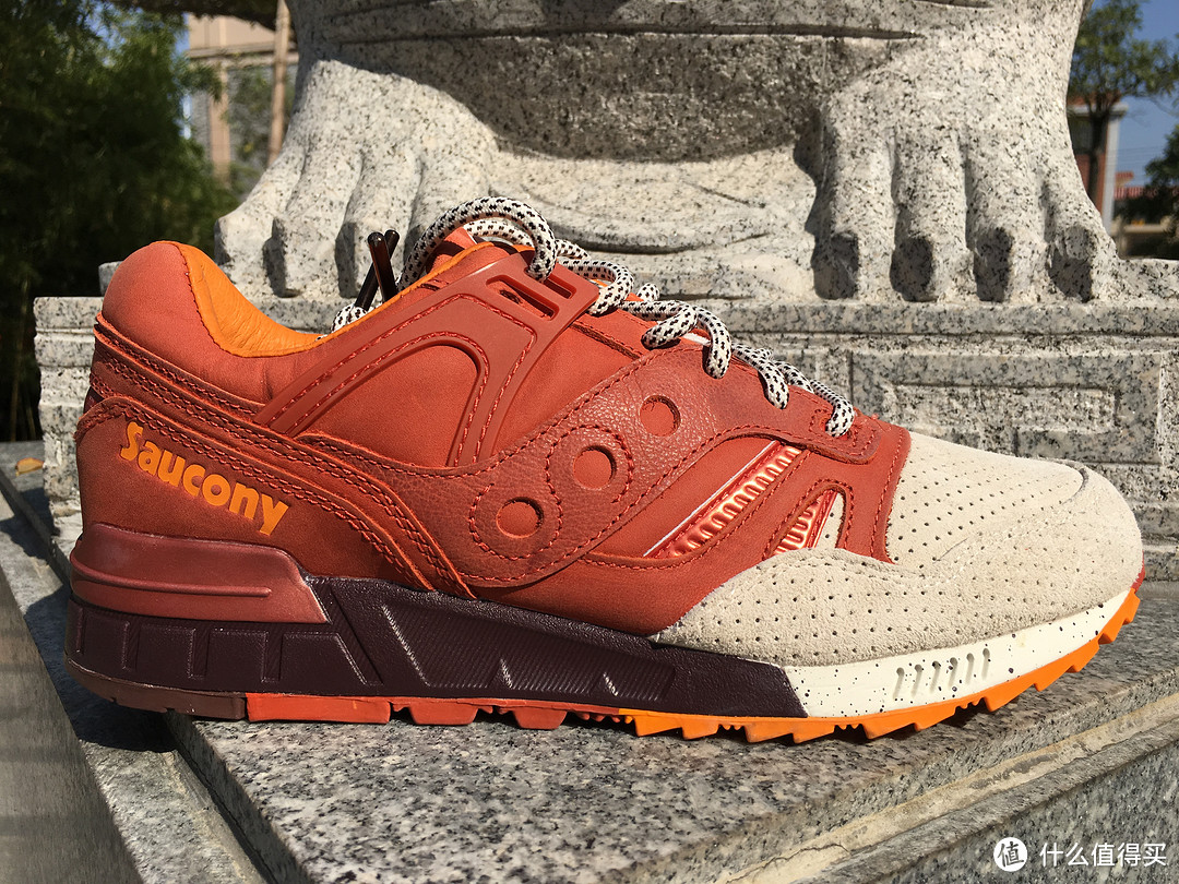 在剁手的路上越走越远3：Saucony 圣康尼 Grid SD Pumpkin Spice 复古跑鞋