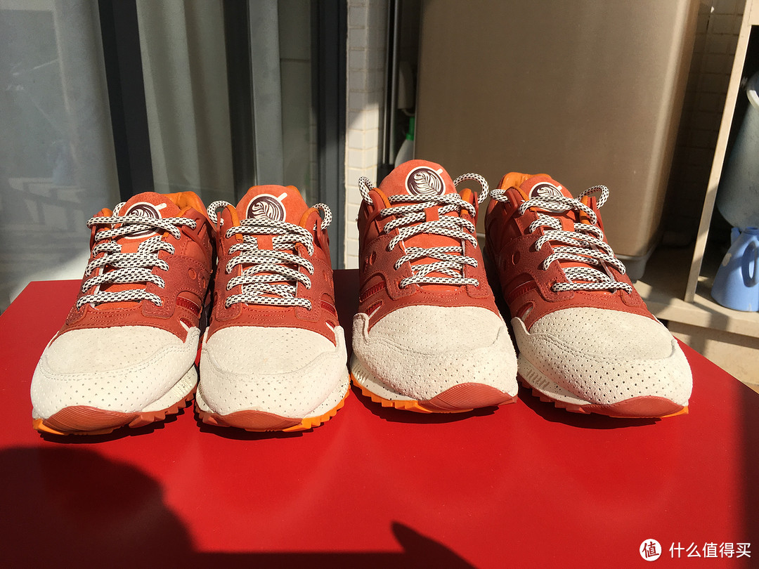 在剁手的路上越走越远3：Saucony 圣康尼 Grid SD Pumpkin Spice 复古跑鞋