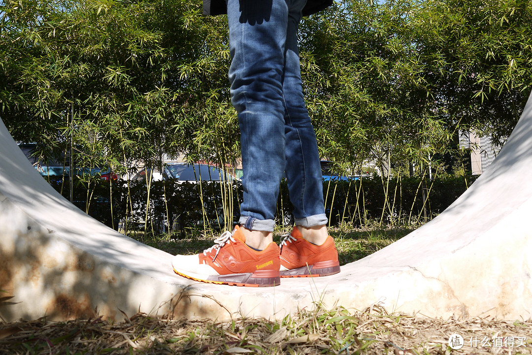 在剁手的路上越走越远3：Saucony 圣康尼 Grid SD Pumpkin Spice 复古跑鞋