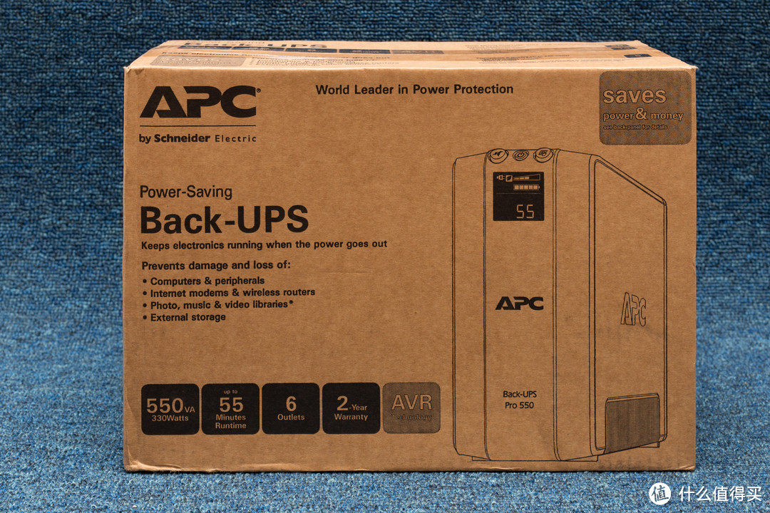 外貌也是重要的指标：APC Back-UPS Pro 550 后备式不间断电源 开箱