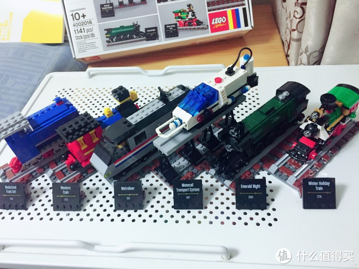 LEGO 乐高 4002016 Trains gift 火车 50周年纪念限量礼物