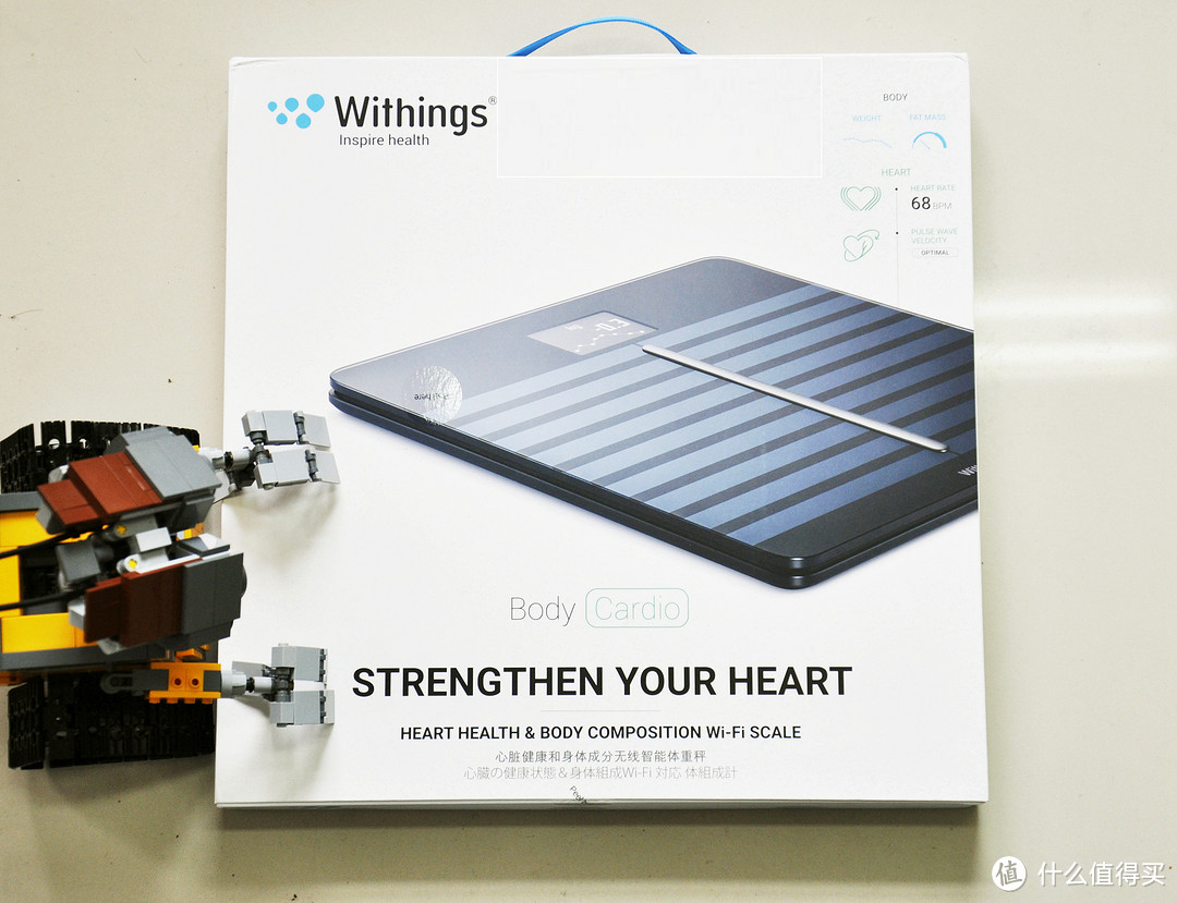 #本站首晒#诺家旗舰级，有颜有实力：Withings Body Cardio 智能秤的开箱测评