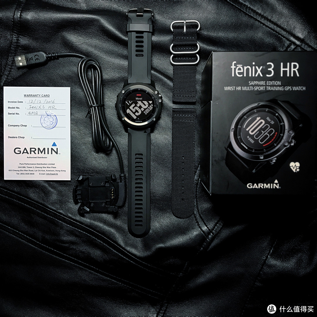 迎战反弹的肚腩：GARMIN 佳明 Fenix3 HR 港行蓝宝石版 开箱简评