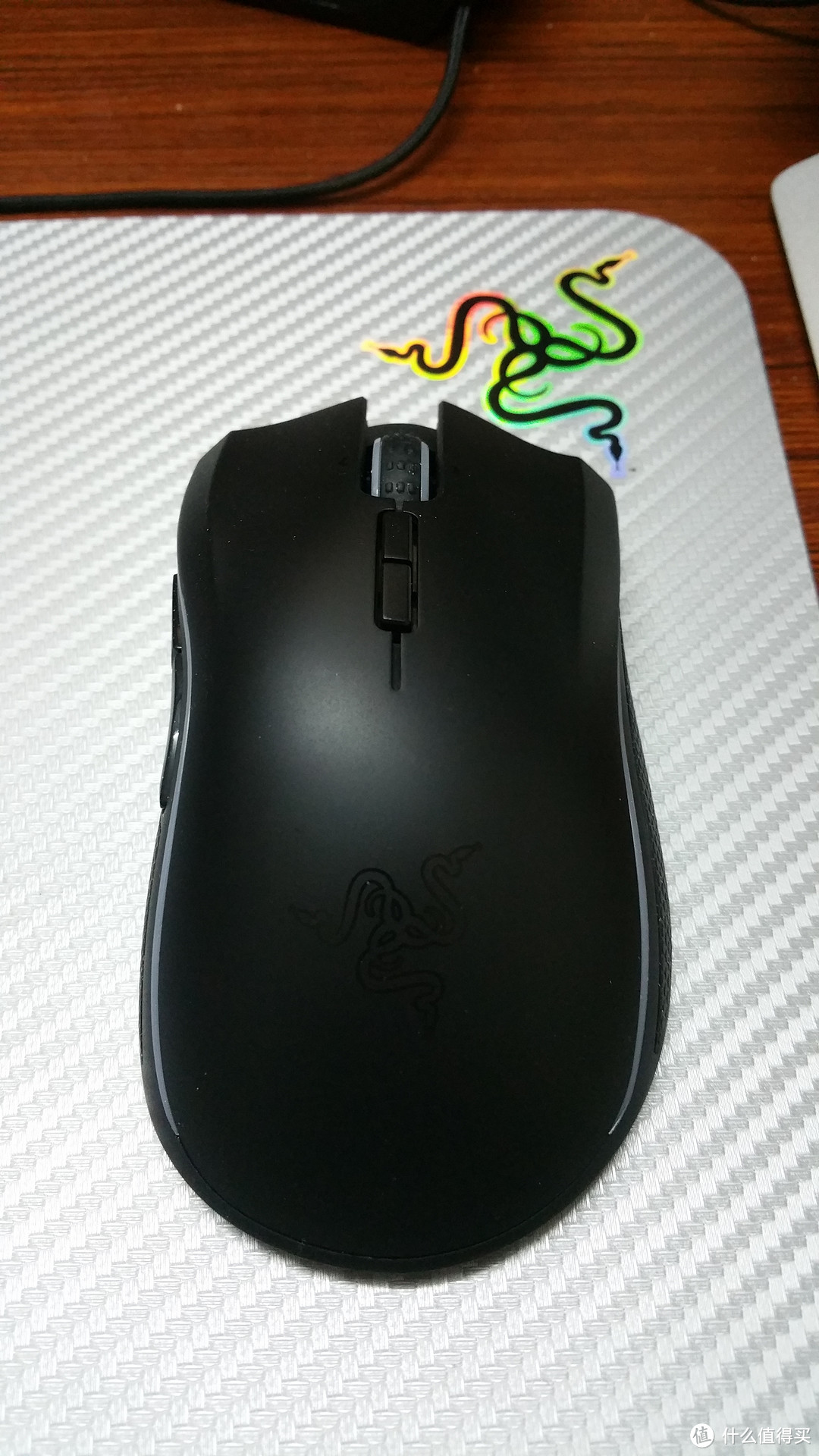 razer雷蛇mamba曼巴眼鏡蛇雙模無線激光鼠標開箱簡評