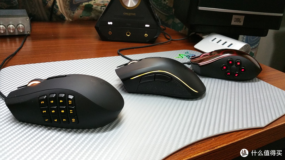 RAZER 雷蛇 Mamba 曼巴眼镜蛇 双模无线激光鼠标 开箱简评