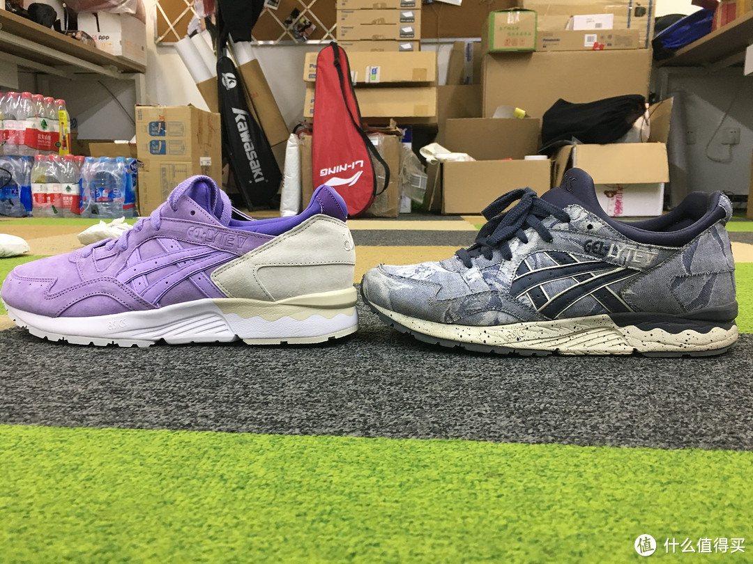 ebay入 ASICS 亚瑟士 Tiger GEL-LYTE V  薰衣草配色运动鞋